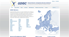 Desktop Screenshot of gdisc.org